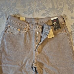 NWT•Woman's Levi's 501 Original•High Rise•W33/L32•100%Cotton